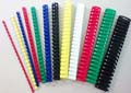 12mm - Plastic Comb Round Back 21 rings (100 pack)